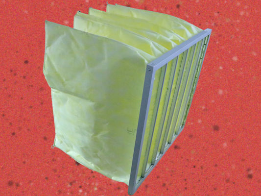Systèmes de filtration Hepa en acier galvanisé G4 8 Poches vert