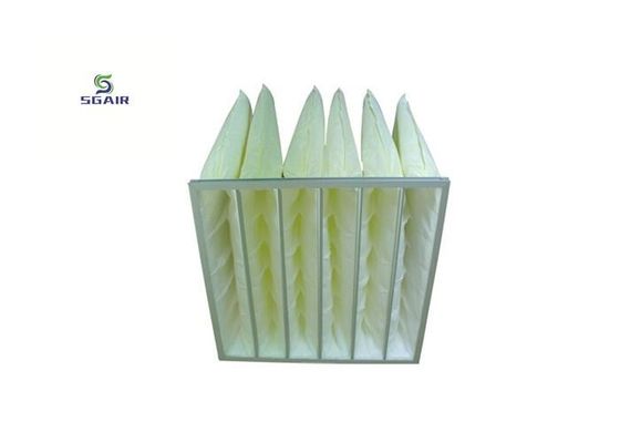 F6 Filtre à sacs en aluminium à étanchéité par ultrasons longue durée de vie