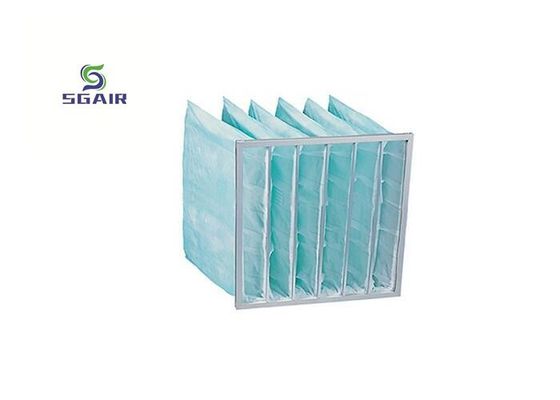 De haute résistance	Le filtre à manches de Hepa T a formé la boucle en métal du cadre galvanisé