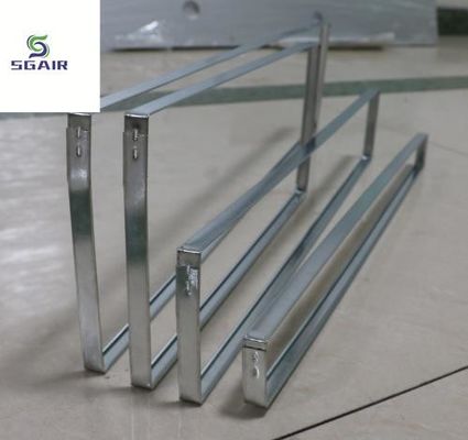 Cadre de support de filtre à air en acier galvanisé Hepa sur mesure