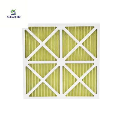 Filtres d'air CVAC plissés personnalisés pour le remplacement du filtre du four AC