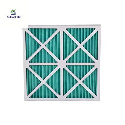Filtres à air HVAC personnalisés à 99,99% 20x25x1 avec faible résistance au débit d'air