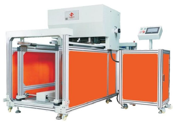 12 pièces/min Vitesse de production Machine de fabrication de filtres CVAC avec acier galvanisé / aluminium