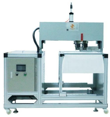 Machine à rivetage à double tête semi-automatique de perforation à flèche de type