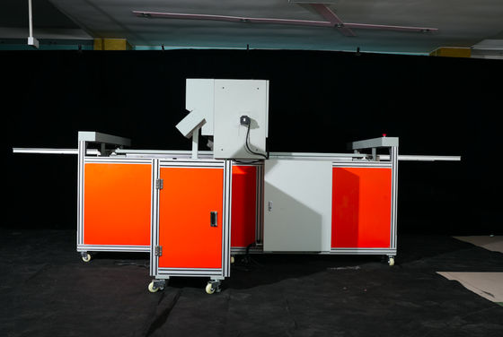 Machine de fabrication de cadre de filtre à air réglable 380V / 50Hz alimentation personnalisable épaisseur du filtre