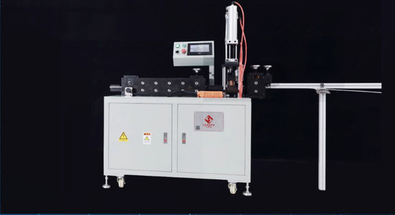 Machine de formage de cadre intérieur à filtre à air semi-automatique 220 V