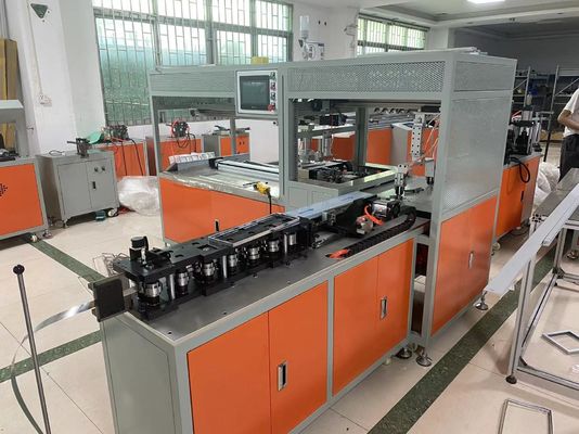 T17 Machine de formage de cadre interne à filtre de poche de gestion sans pilote 220V 5,5 kW