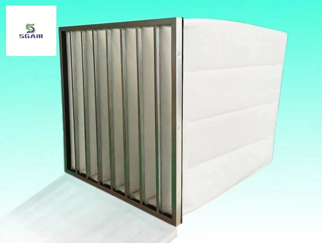 Filtres de purificateur d'air G4 en fibres synthétiques non tissées pour la prise d'air
