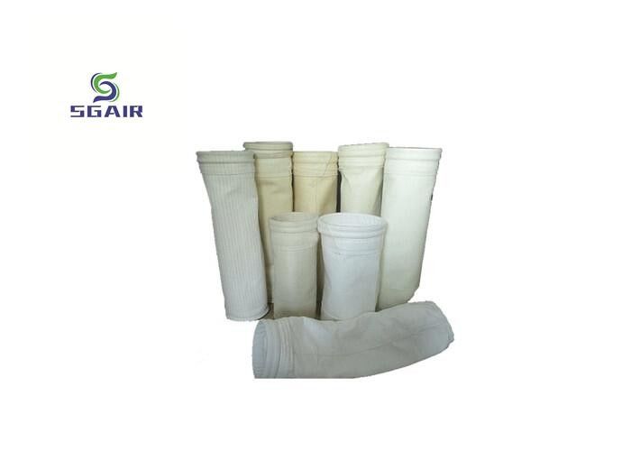 Sacs filtrants pour extracteur de poussière acrylique de 400 microns pour l'industrie du plastique