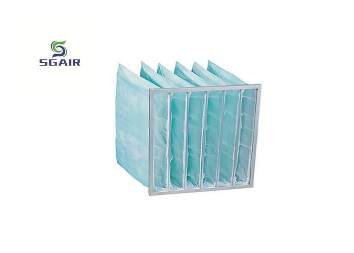 De haute résistance	Le filtre à manches de Hepa T a formé la boucle en métal du cadre galvanisé