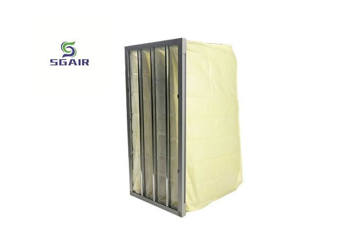 Filtre Hepa en fibre de verre en salle blanche avec un rendement de filtration élevé F5 F6 F7