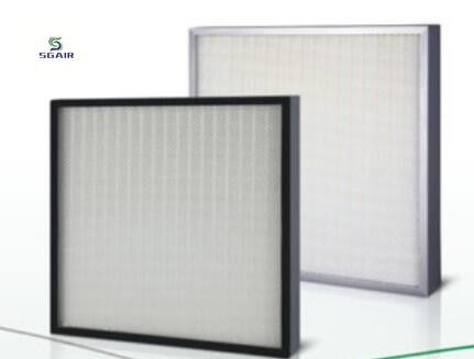 Filtre HEPA mini-plaqué à haut rendement et filtre ULPA