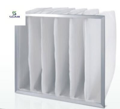 Filtre à air HEPA à poche en tissu non tissé à structure rigide