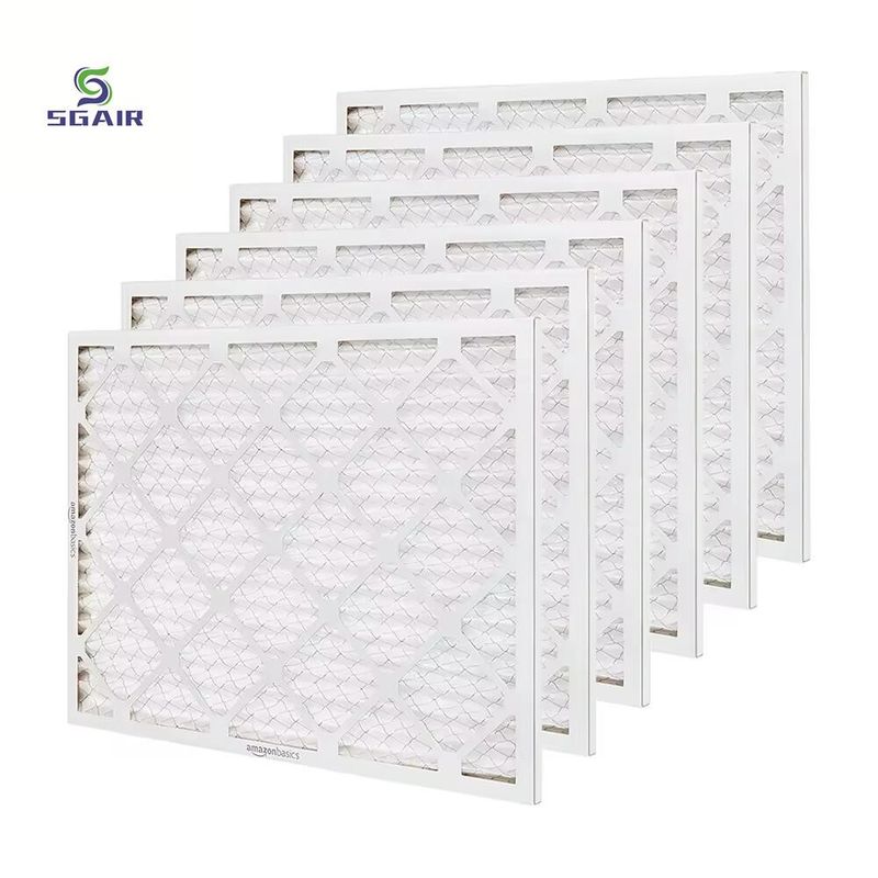 20x25x1 panneau plissé en carton pour four AC