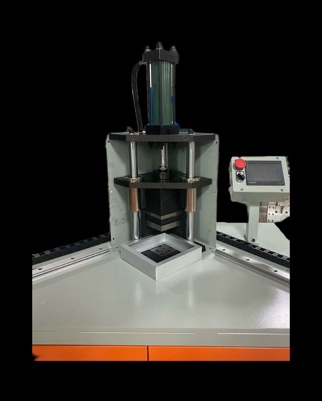 Machine de fabrication de filtres à air industriels à cadre intérieur semi-automatique